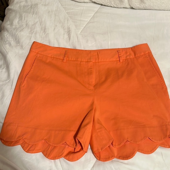 J. McLaughlin Orange Shorts